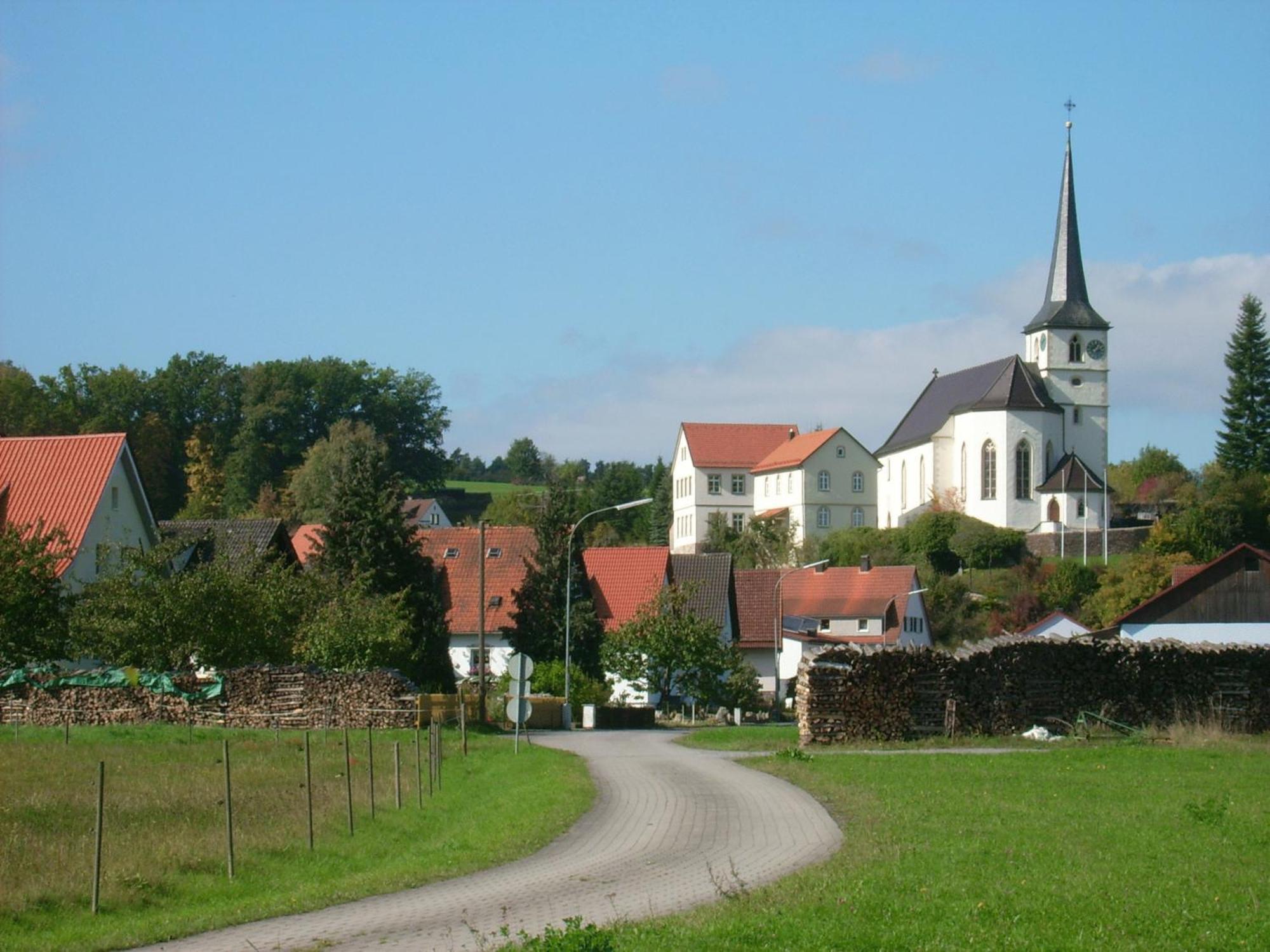 Gaestehaus Hochrhoenblick Schonau an der Brend Экстерьер фото