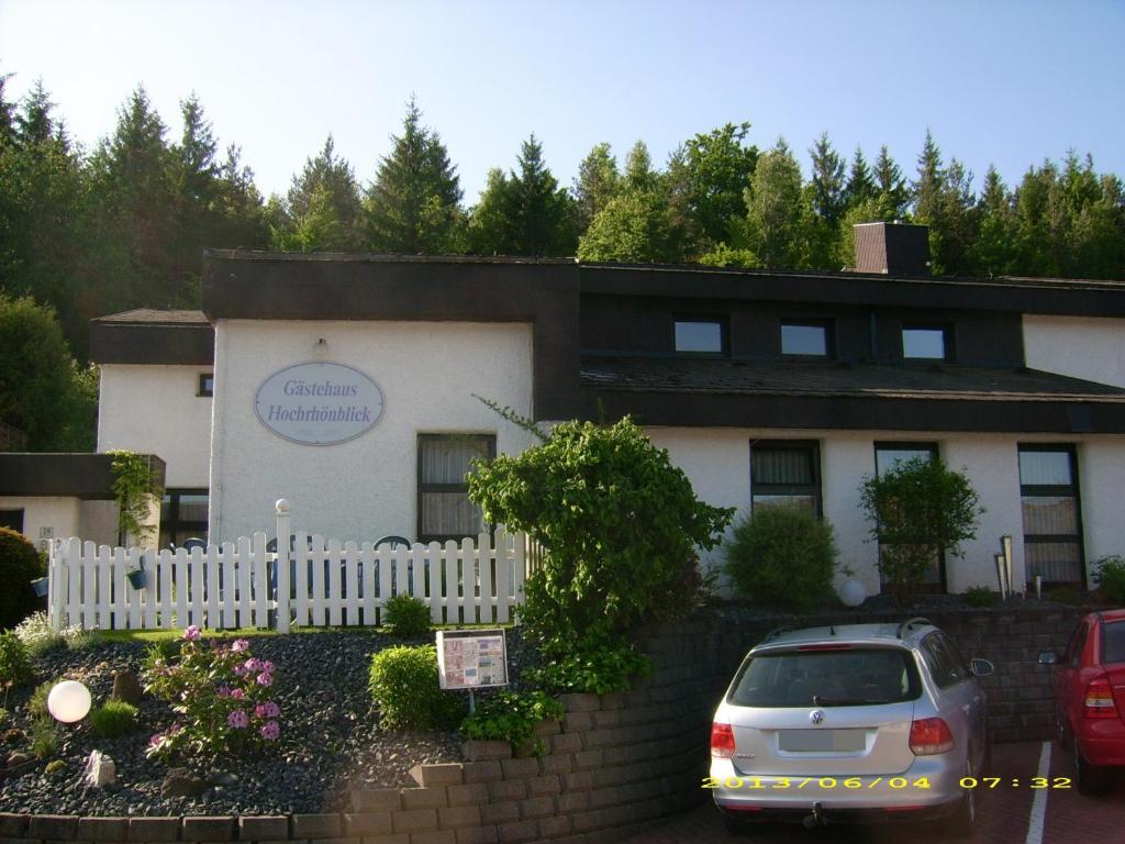 Gaestehaus Hochrhoenblick Schonau an der Brend Экстерьер фото